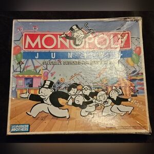 Vintage Monopoly Junior Game